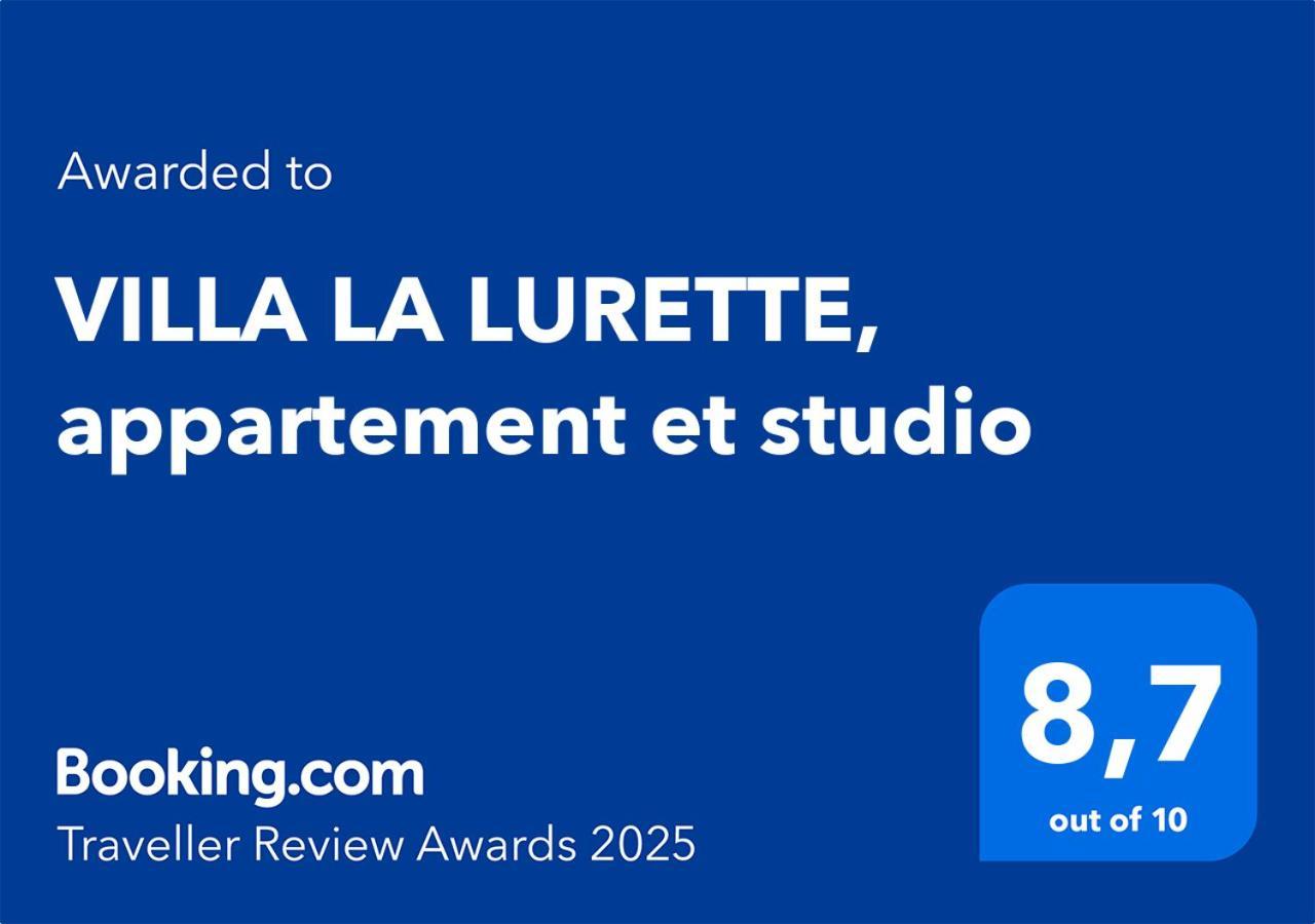 Villa La Lurette, Appartement Et Studio 圣艾蒂安-莱索尔格 外观 照片